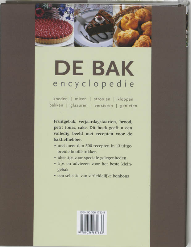 Achterkant van De Bak encyclopedie
