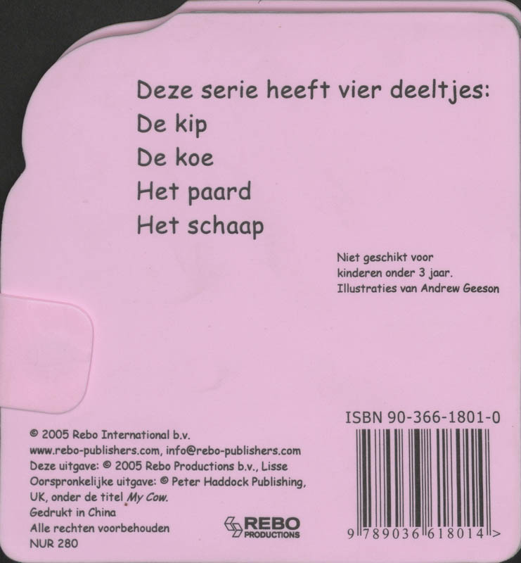 Achterkant van De koe