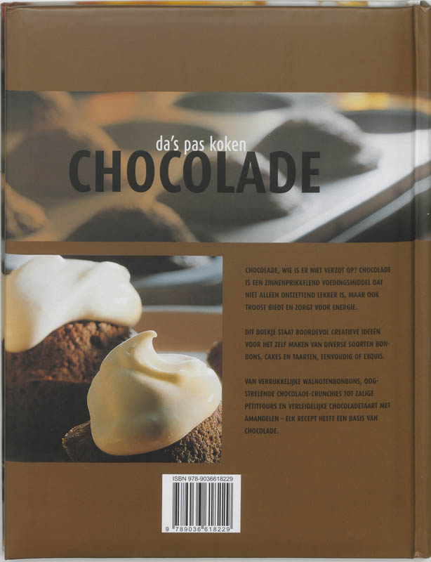 Achterkant van Chocolade