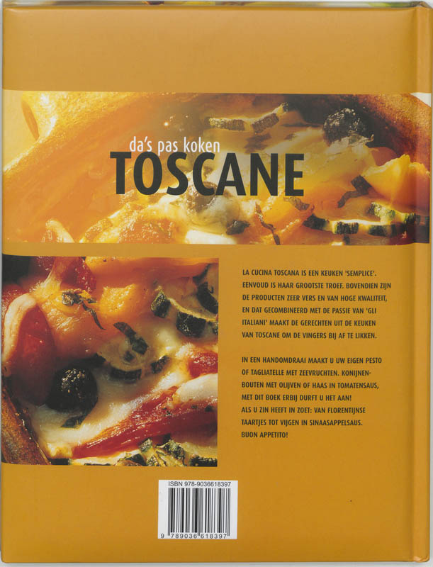 Achterkant van Toscane