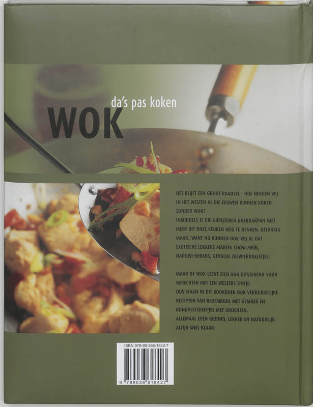 Achterkant van Wok