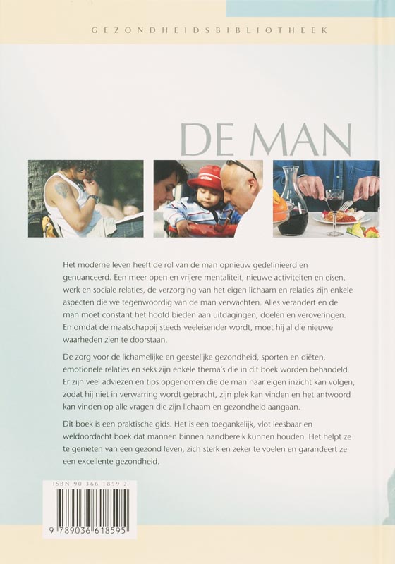 Achterkant van De man