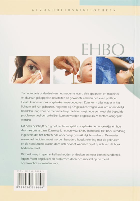 Achterkant van EHBO