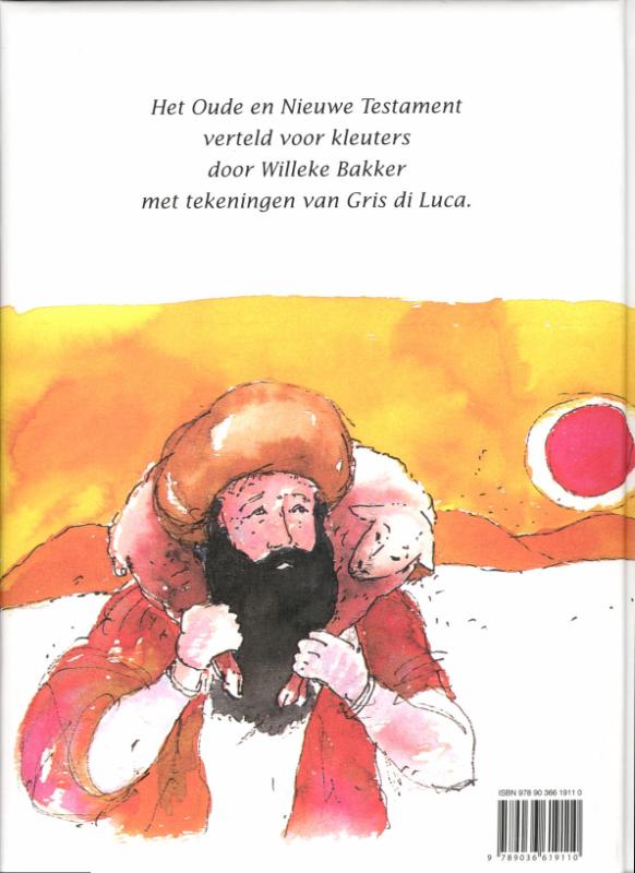 Achterkant van De kleuterbijbel