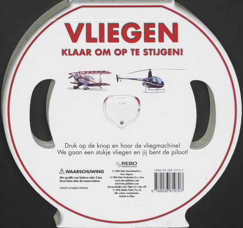 Achterkant van Vliegen