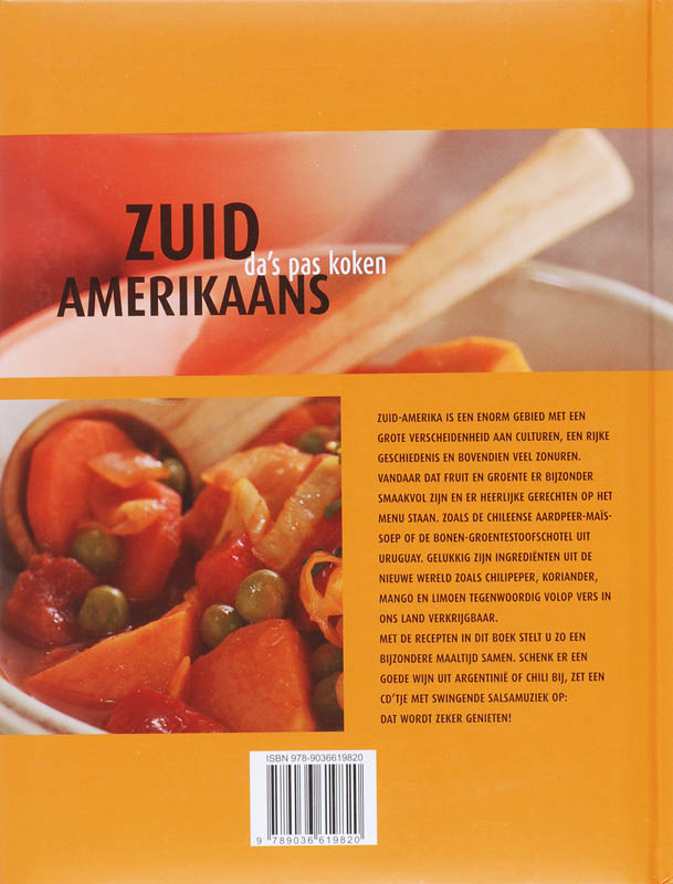 Achterkant van Zuid-Amerikaans