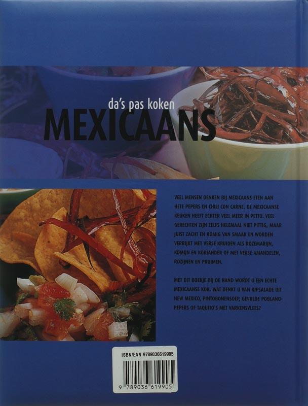Achterkant van Mexicaans
