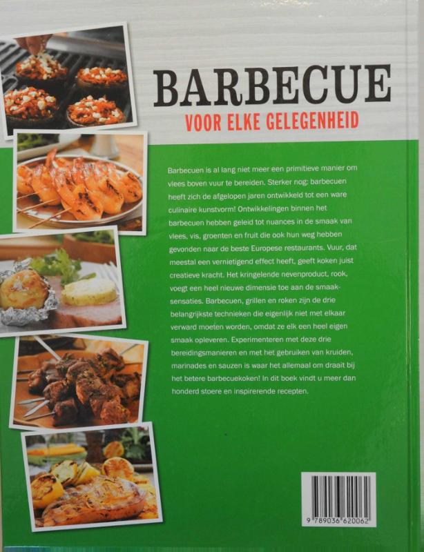 Achterkant van Barbecue
