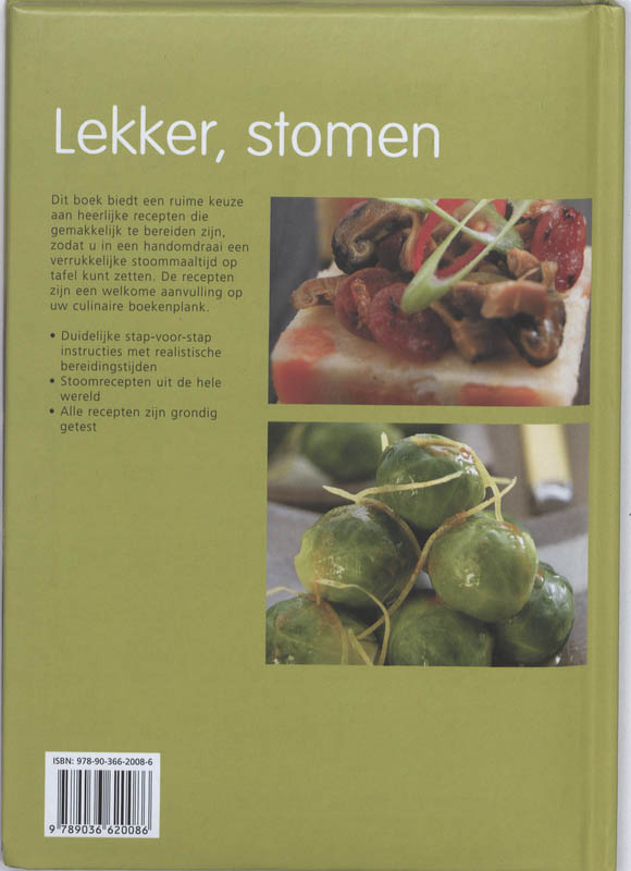 Achterkant van Lekker, stomen