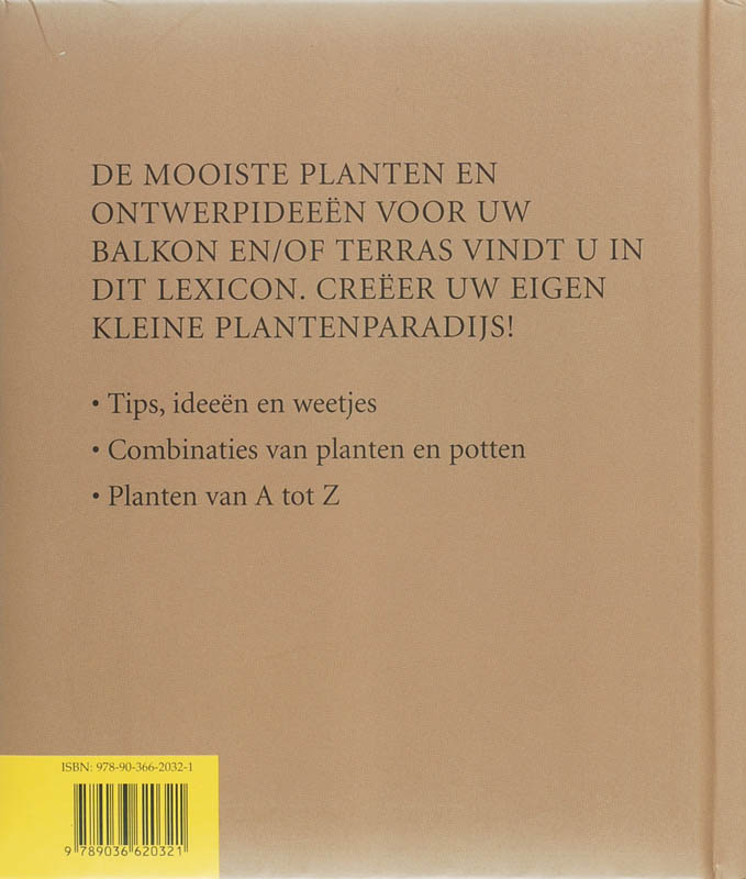 Achterkant van Terrassen en Balkons Lexicon