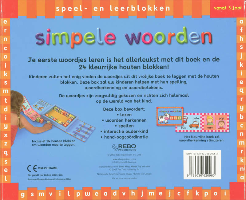 Achterkant van Simpele Woordjes