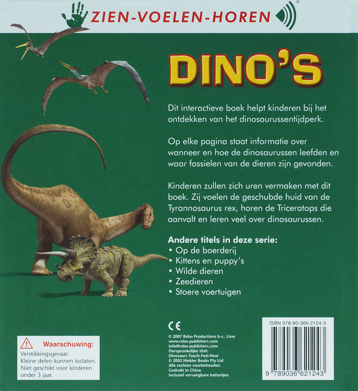 Achterkant van Dinosaurussen