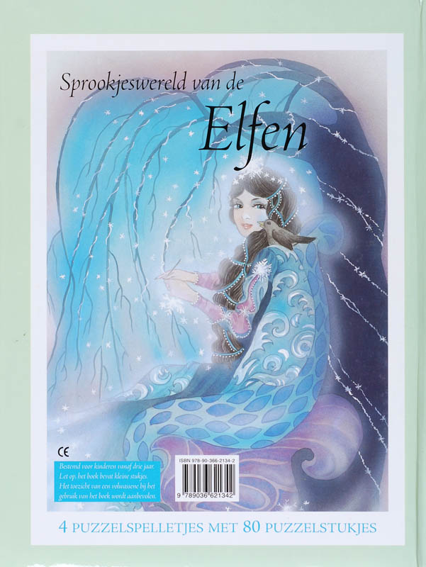 Achterkant van Sprookjeswereld van de elfen