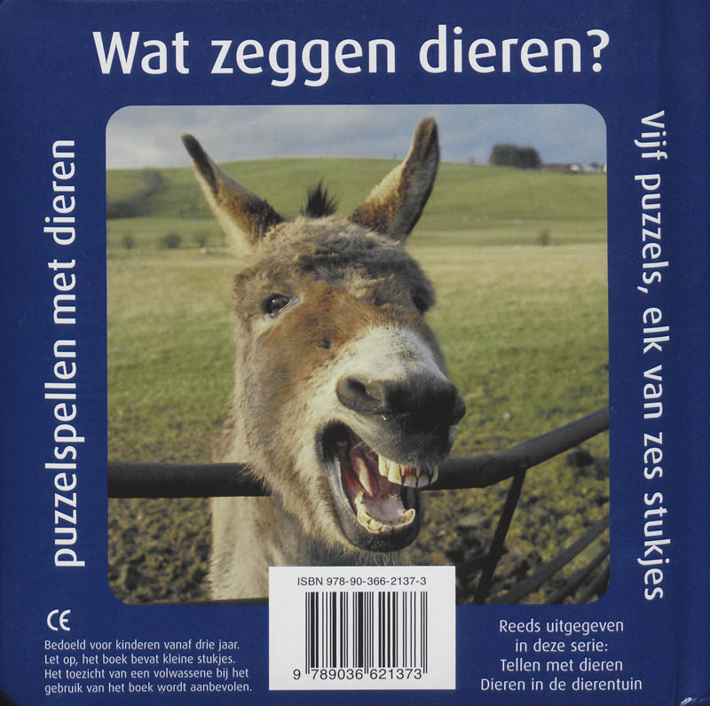 Achterkant van Wat zeggen dieren?