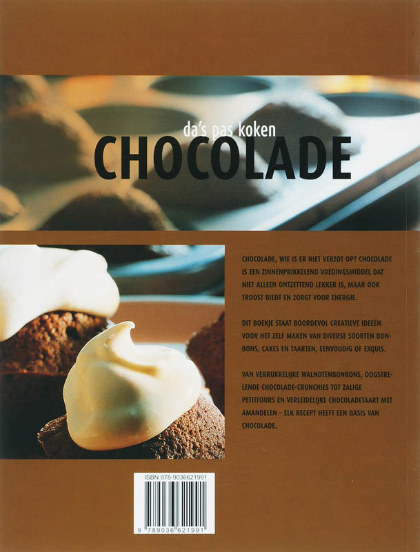 Achterkant van Chocolade