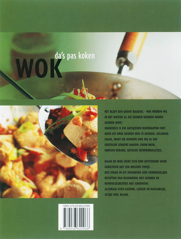 Achterkant van Wok
