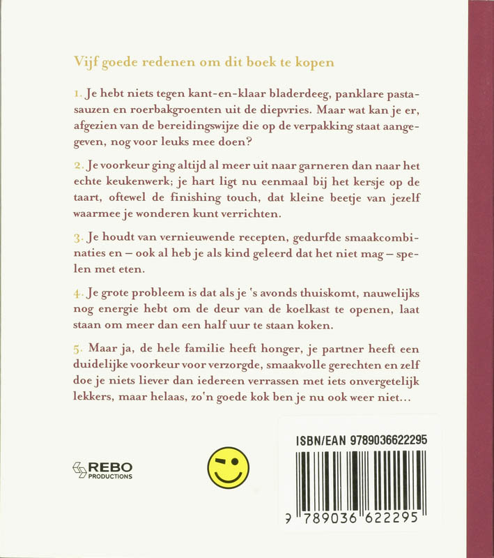 Achterkant van Ode aan de persoonlijke noot