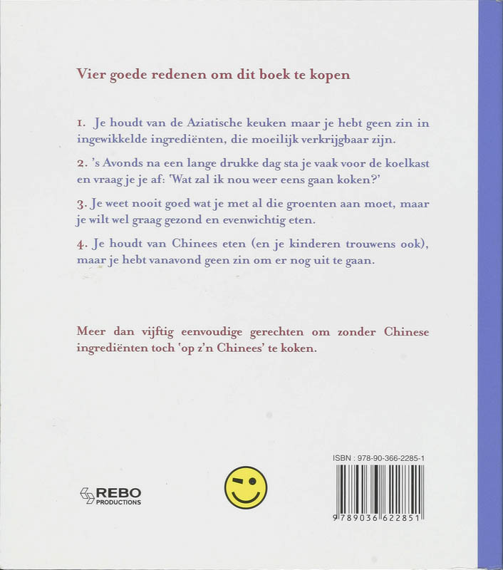 Achterkant van De magische stokjes van een Chinese uit Lyon