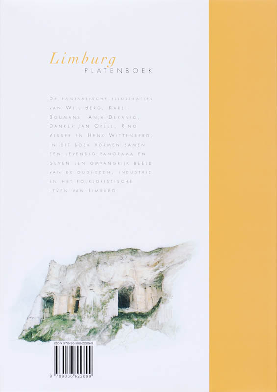 Achterkant van Limburgs platenboek