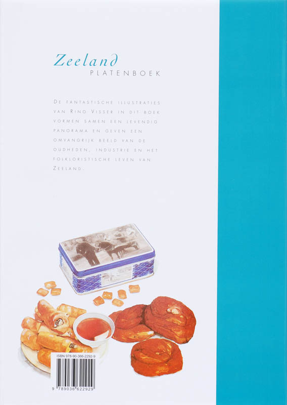 Achterkant van Zeeuws platenboek