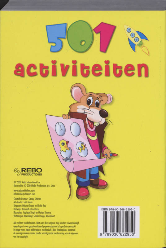 Achterkant van 501 Activiteiten