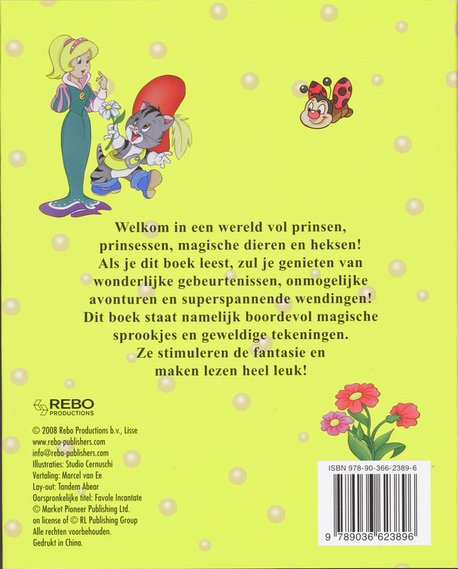 Achterkant van Magische sprookjes