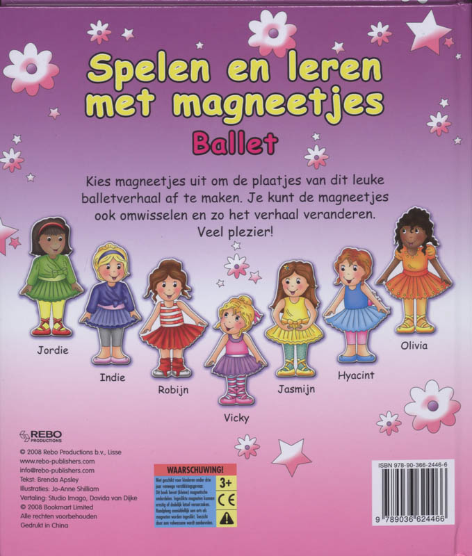 Achterkant van Ballet