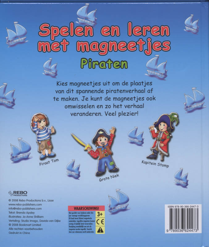 Achterkant van Piraten