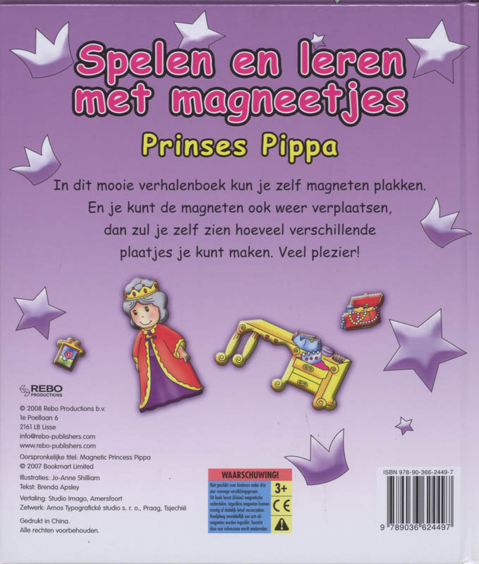 Achterkant van Prinses Pippa