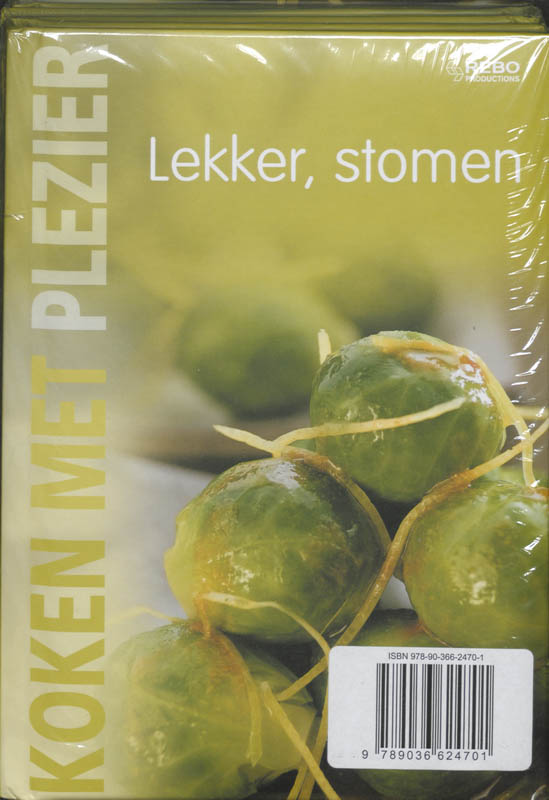 Achterkant van Lekker stomen pakket set 3 ex
