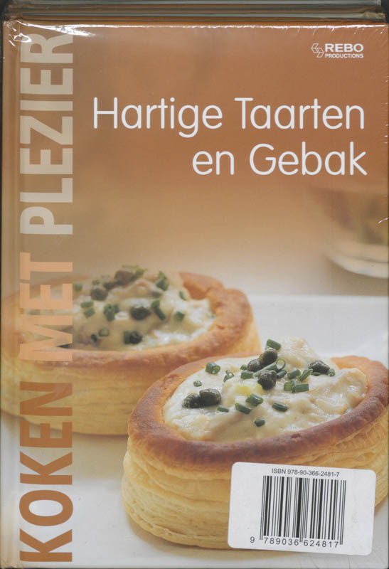 Achterkant van Hartige taarten en gebak set 3 ex