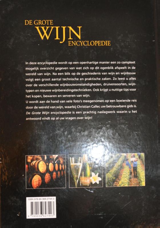 Achterkant van De grote Wijnenencyclopedie