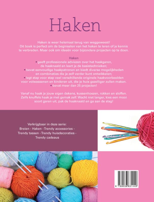 Achterkant van Handboek haken