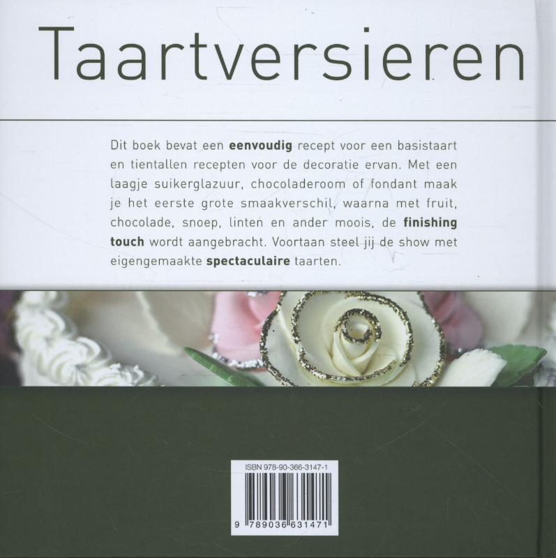 Achterkant van Taartversieren