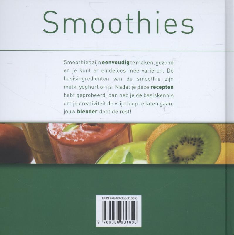 Achterkant van Smoothies