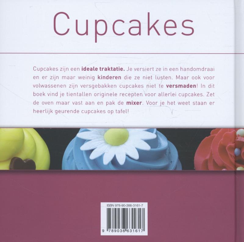 Achterkant van Cupcakes
