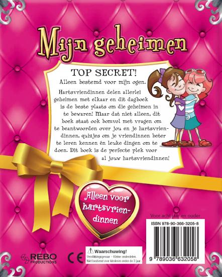 Achterkant van Mijn geheimen