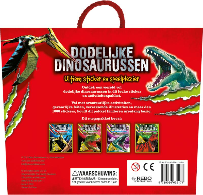 Achterkant van Dodelijke dinosaurussen