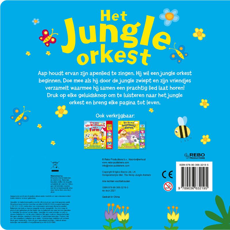 Achterkant van Het Jungle orkest