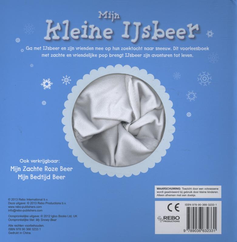 Achterkant van Mijn kleine ijsbeer