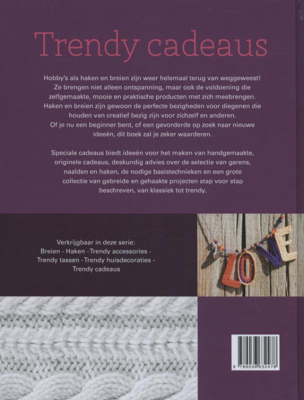 Achterkant van Trendy cadeaus