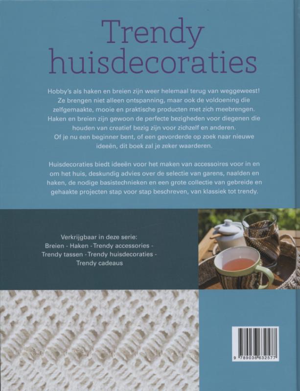 Achterkant van Trendy huisdecoraties