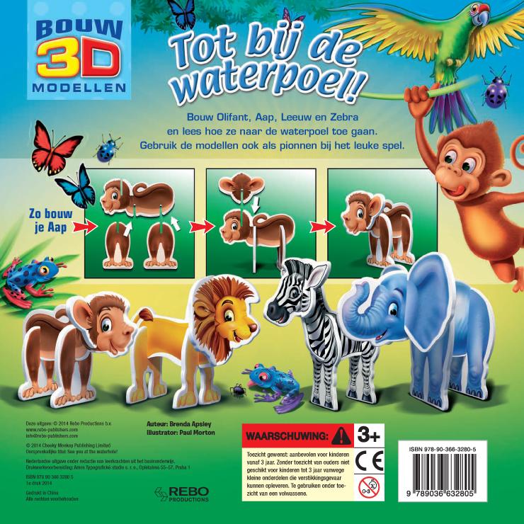 Achterkant van 3D tot bij de waterplas!
