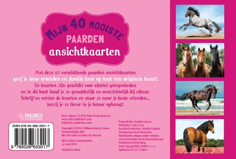Achterkant van Mijn 40 mooiste paarden