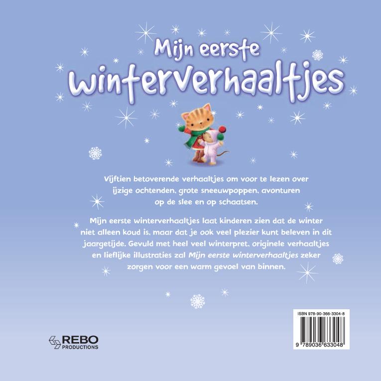 Achterkant van Mijn eerste winterverhaaltjes