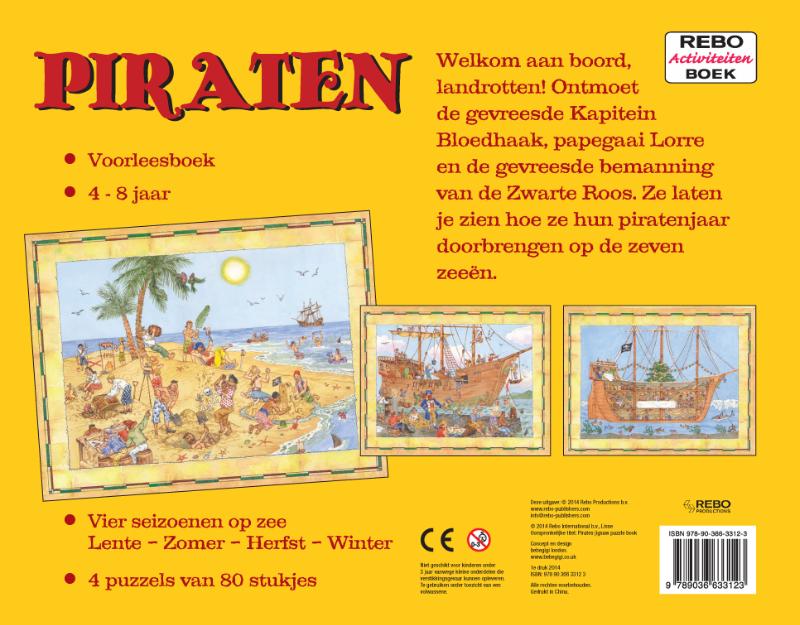 Achterkant van Piraten
