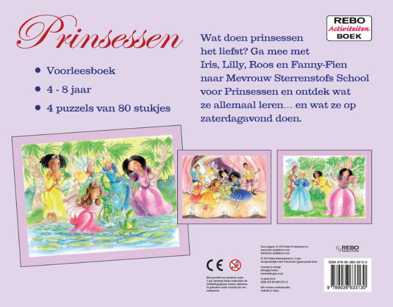 Achterkant van Prinsessen