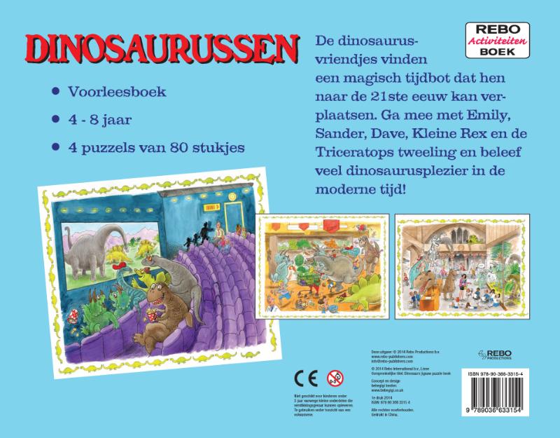 Achterkant van Dinosaurussen