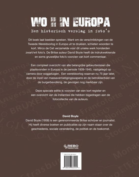 Achterkant van WO II in Europa +