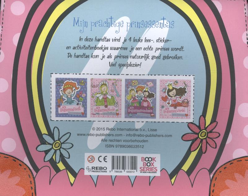 Achterkant van Mijn prachtige prinsessentas